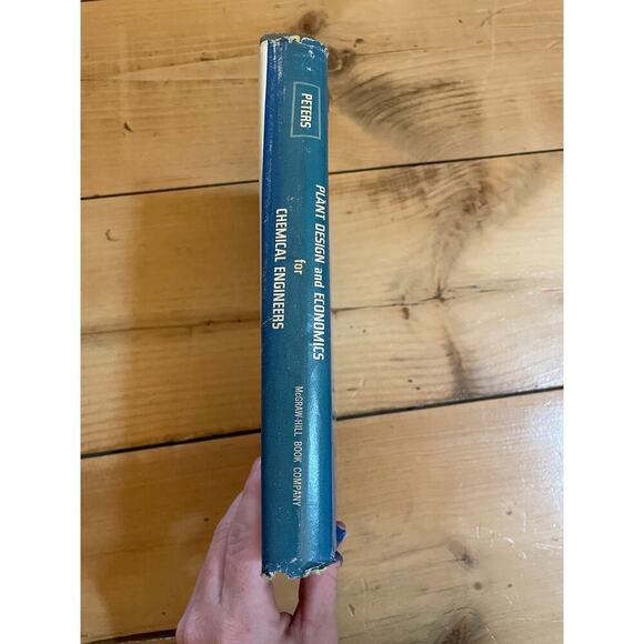 VTG Plant Design & Economics for chemical engineers. H/C DJ Max Peters. 1958 - Picture 2 of 7